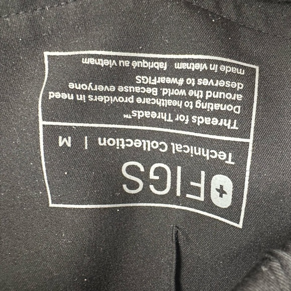 Figs black scrub pants M - Picture 4 of 4